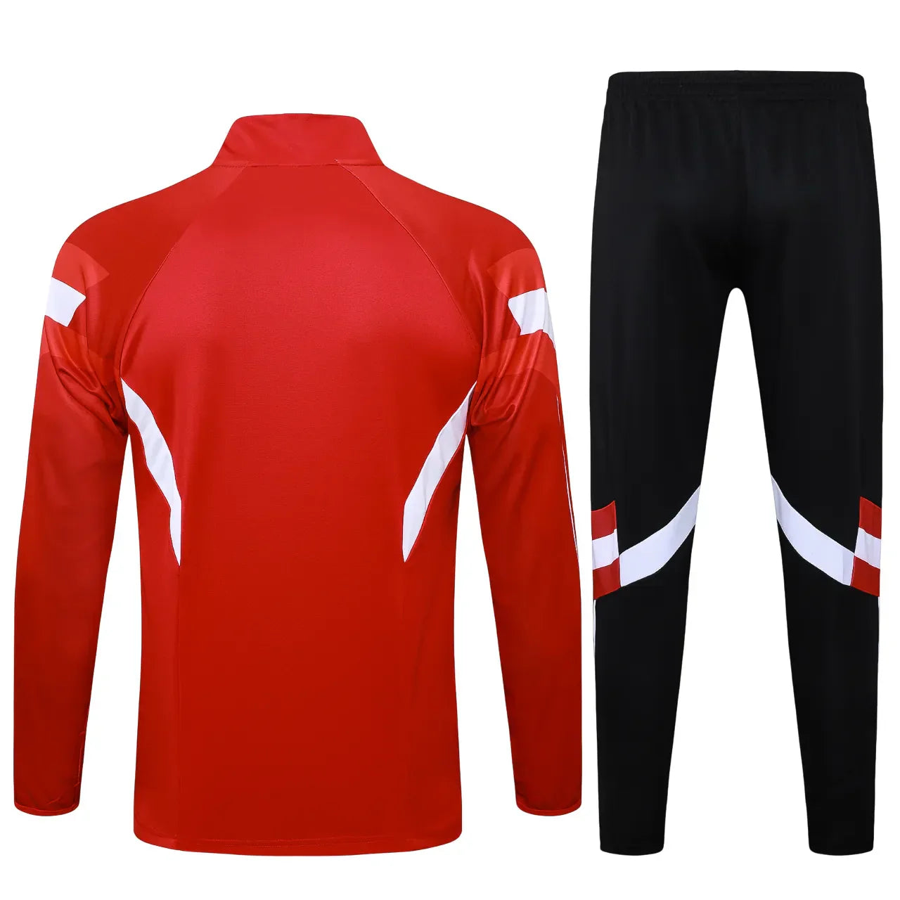 Conjunto Agasalho Treino Bayern de Munique 24/25 Vermelho e Branco