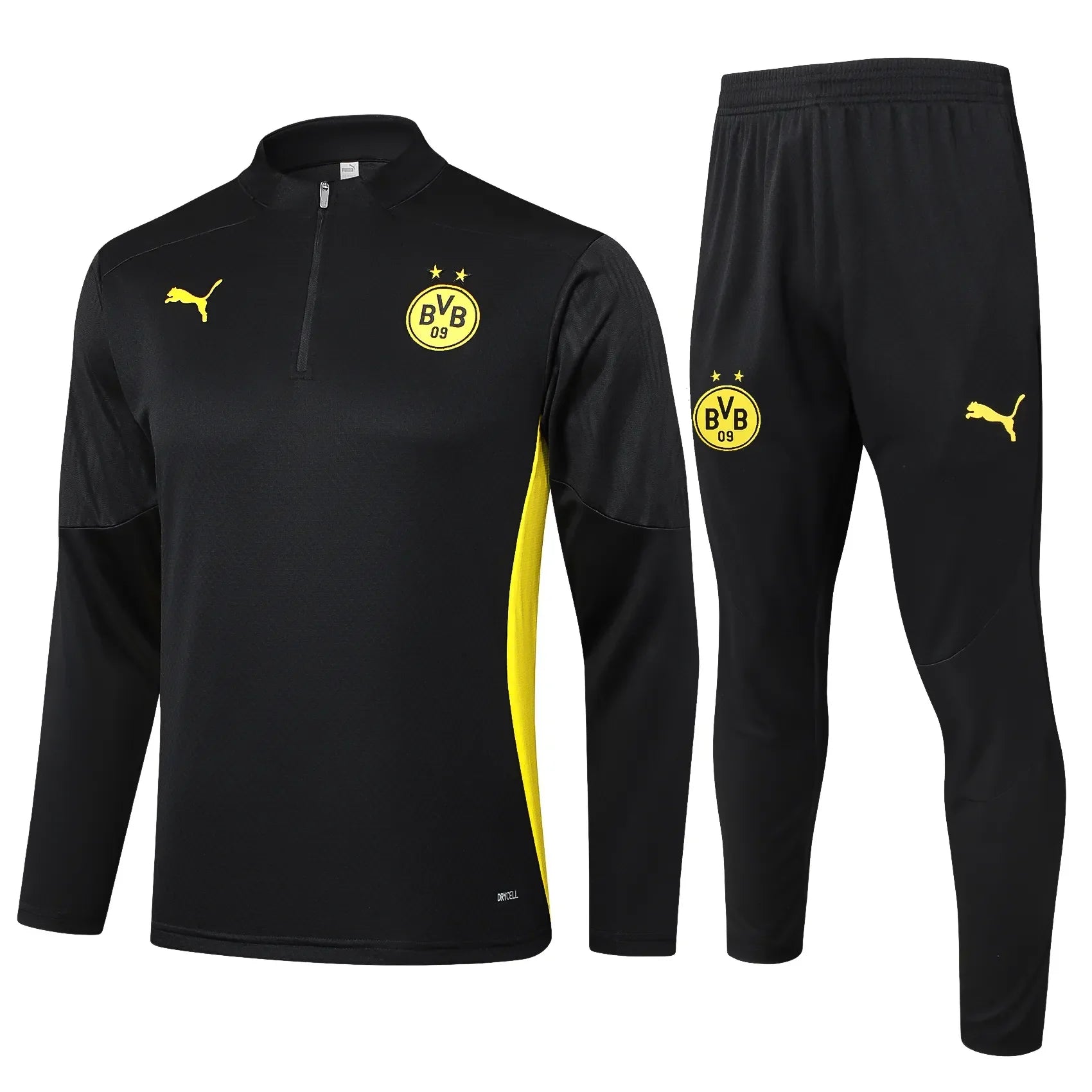 Conjunto Agasalho Treino Borussia Dortmund 24/25 Preto