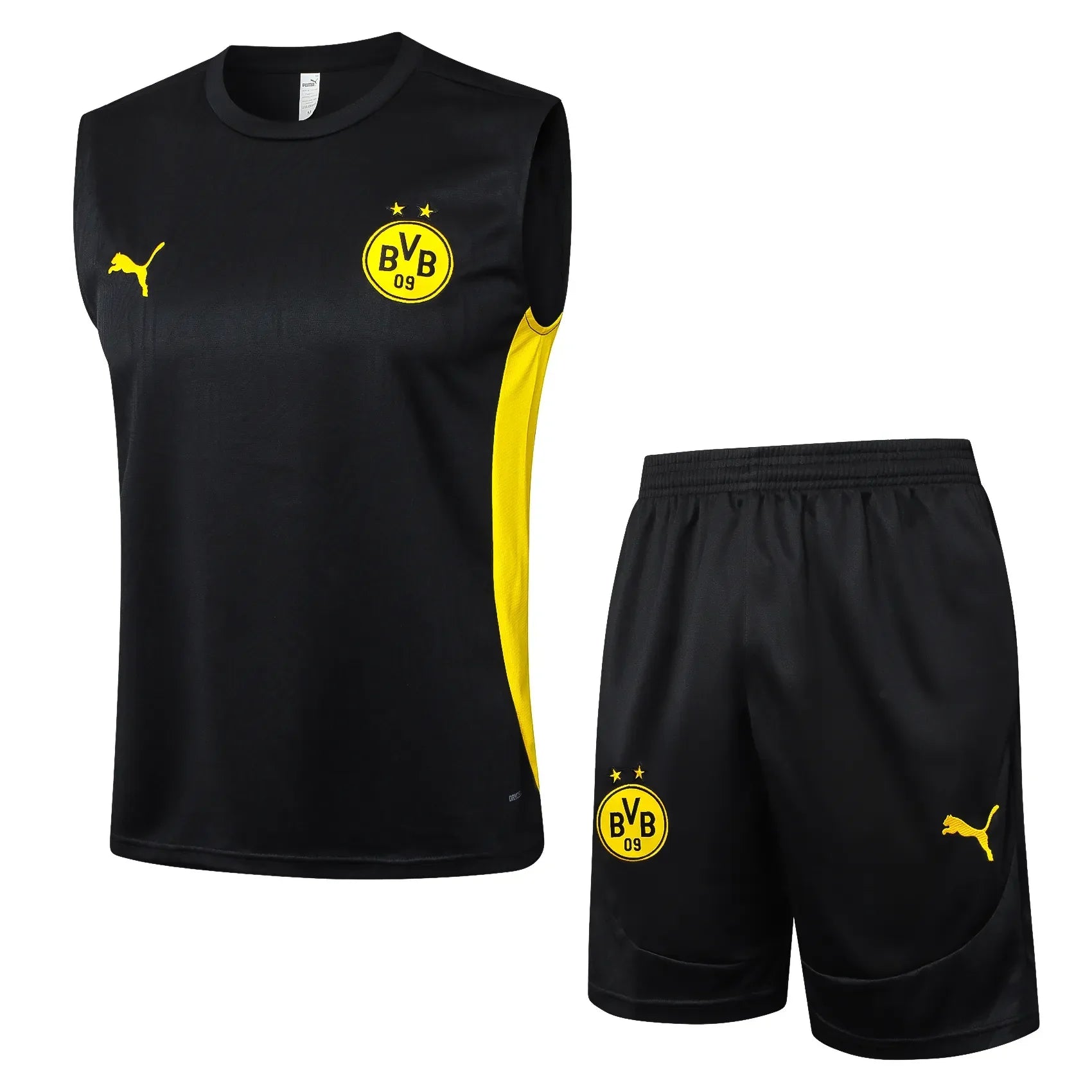 Conjunto Borussia Dortmund Treino Regata 24/25 Preto