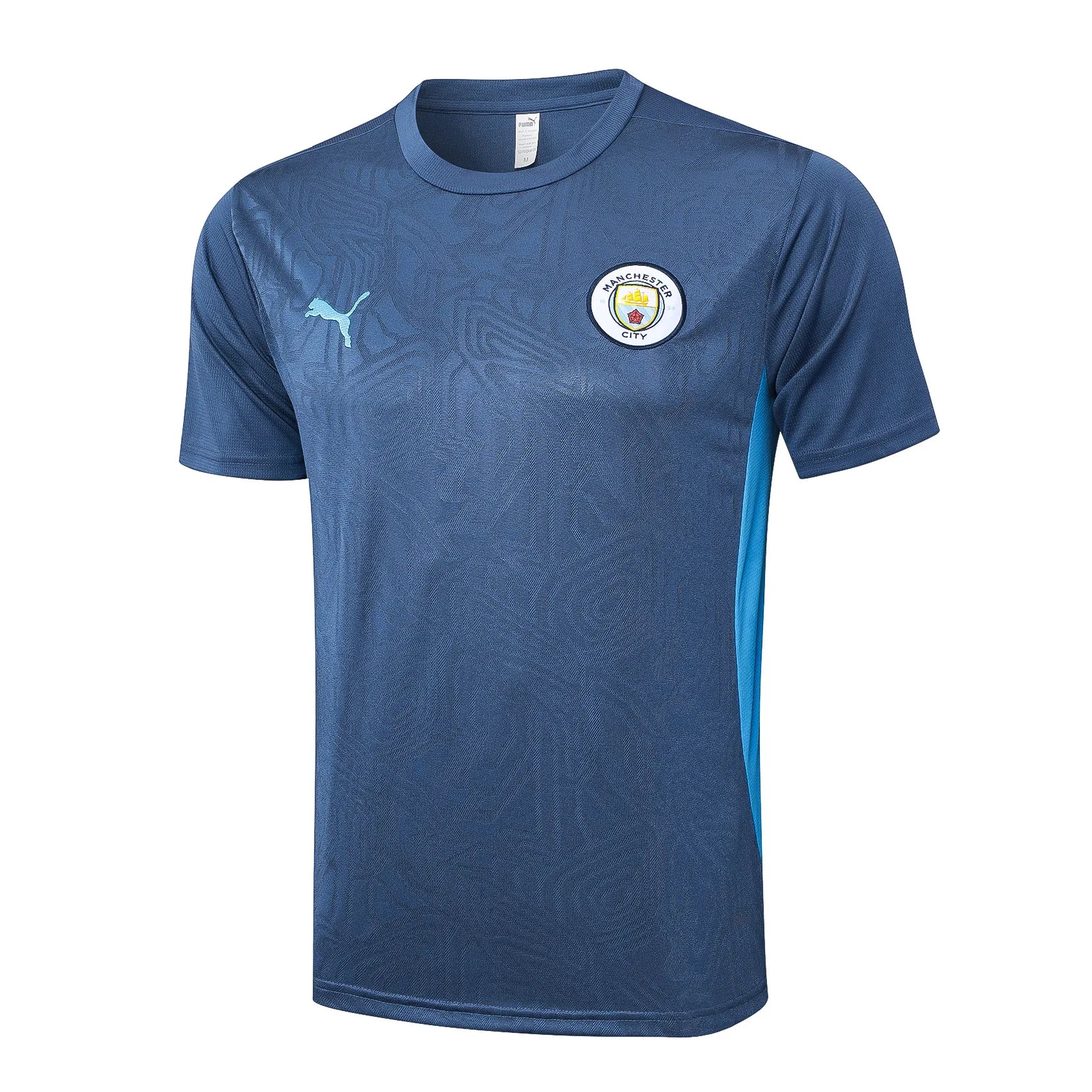 Conjunto Manchester City Treino 24/25 Azul Escuro