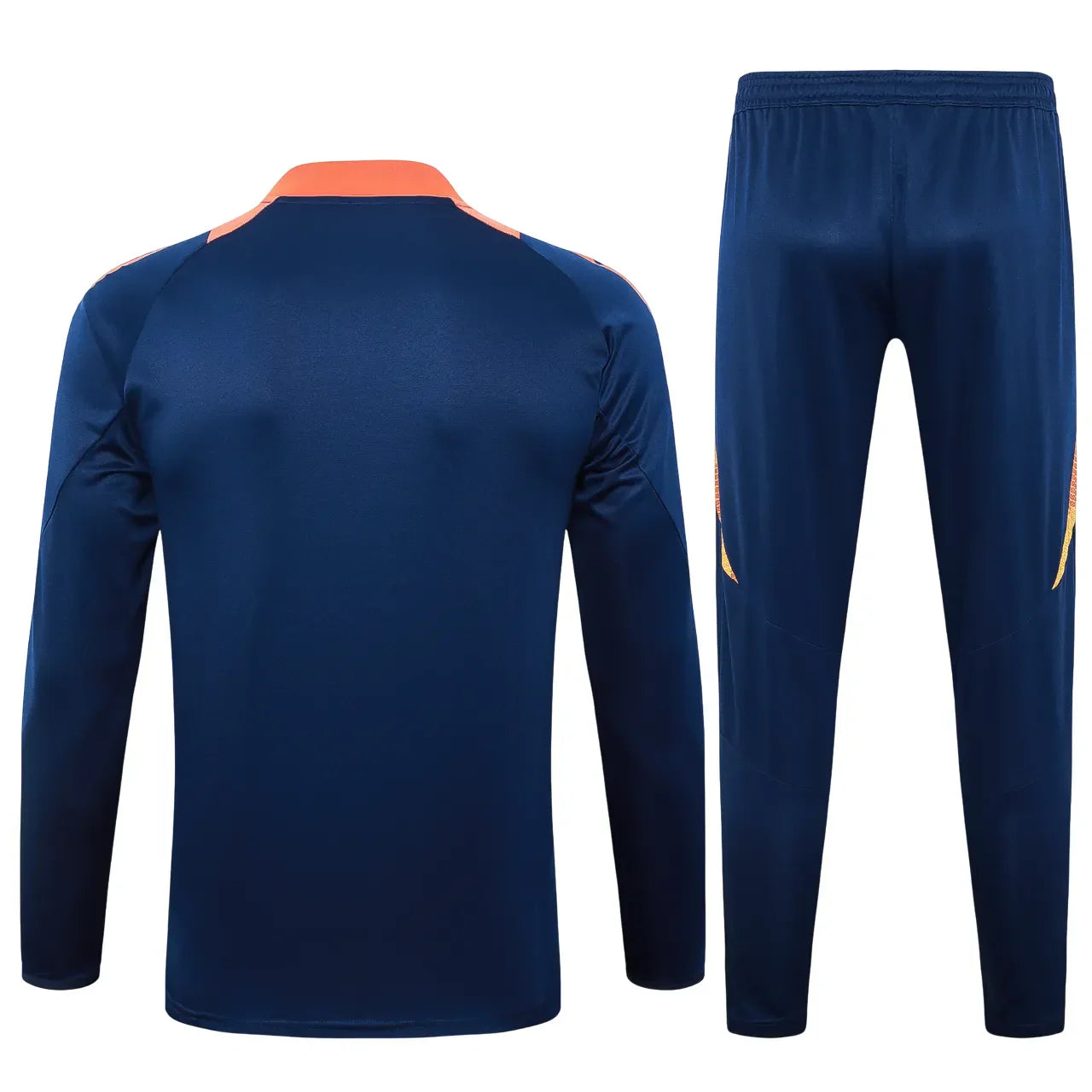 Conjunto Agasalho Treino Manchester United 24/25 Azul Escuro