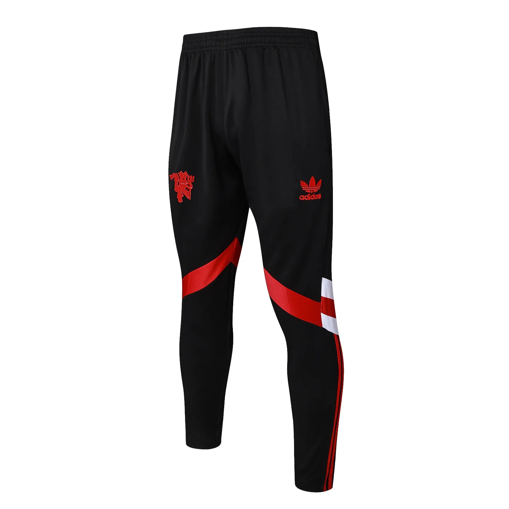 Conjunto Agasalho Treino Manchester United 24/25 Preto