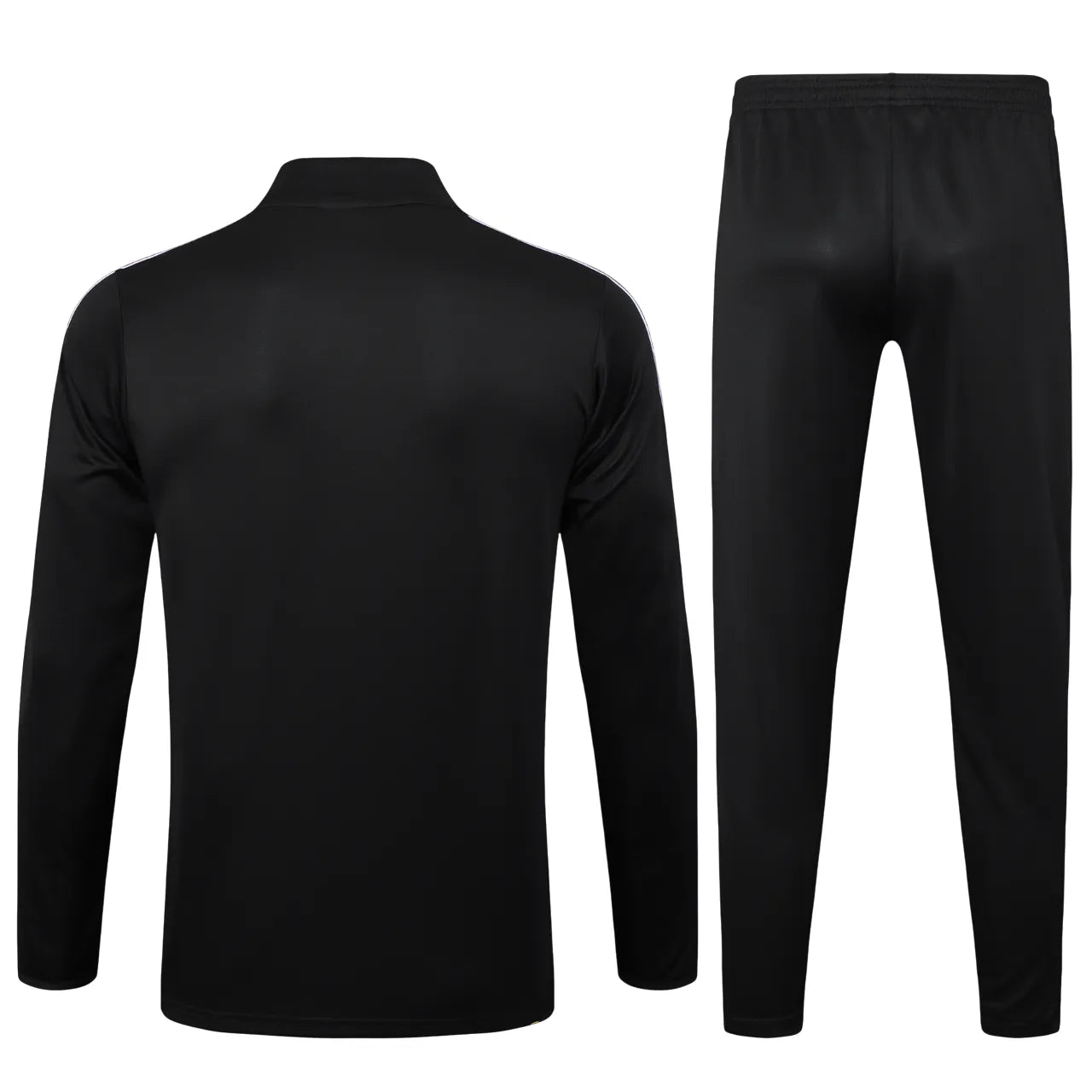 Conjunto Agasalho Treino Manchester United 24/25 Preto e Vermelho