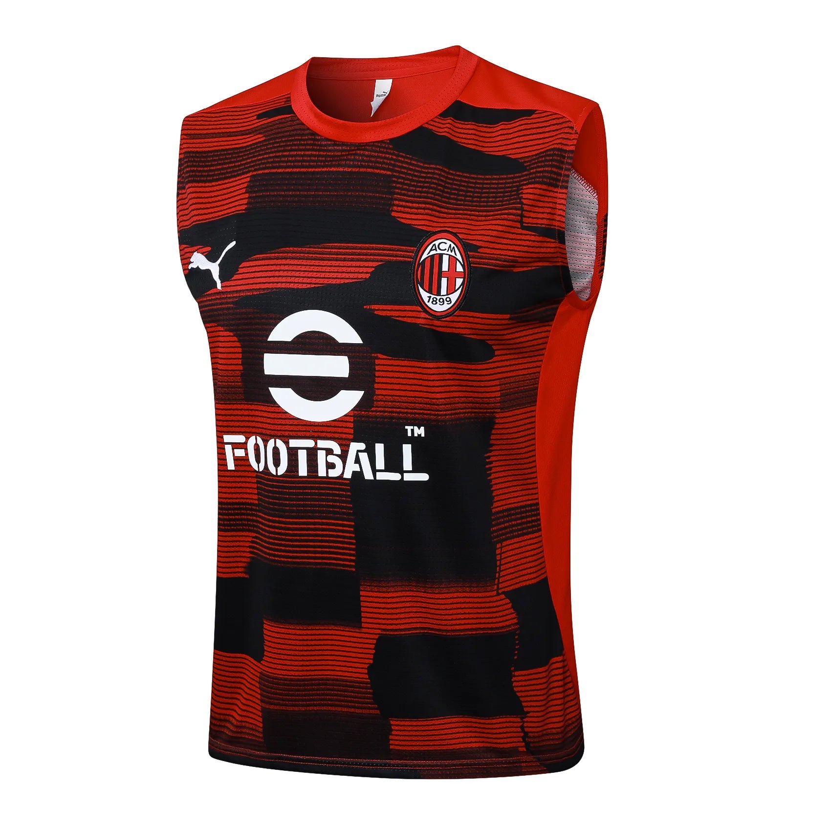 Conjunto Milan Treino Regata 24/25 Vermelho