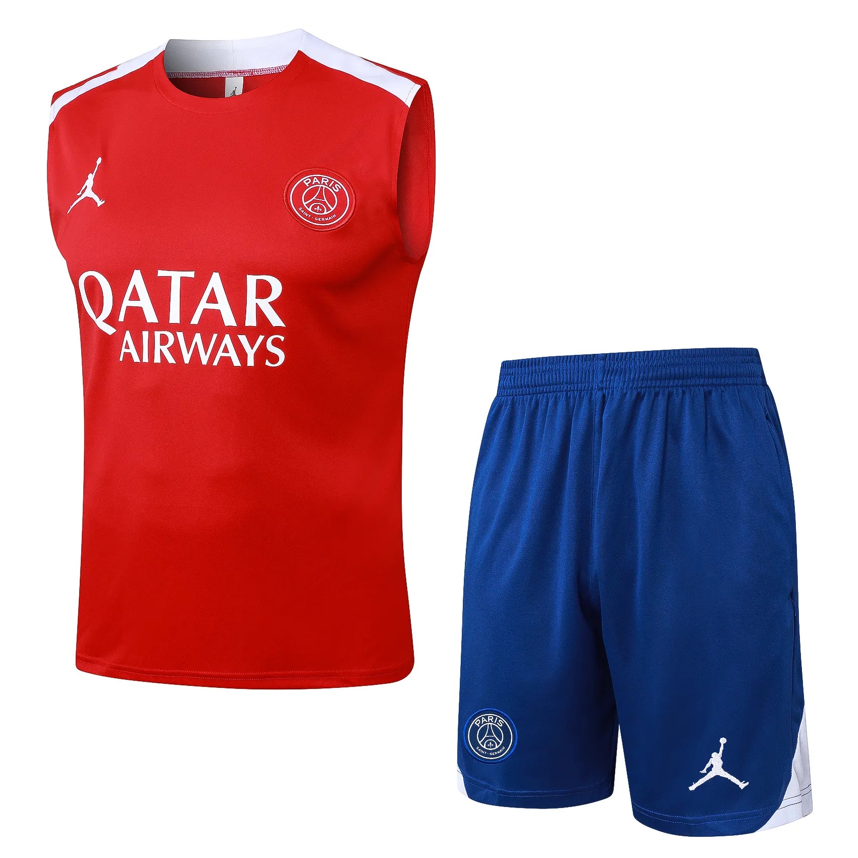 Conjunto PSG Treino Regata 24/25 Vermelho