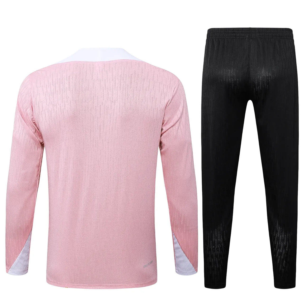 Conjunto Agasalho Treino PSG 24/25 Rosa e Branco