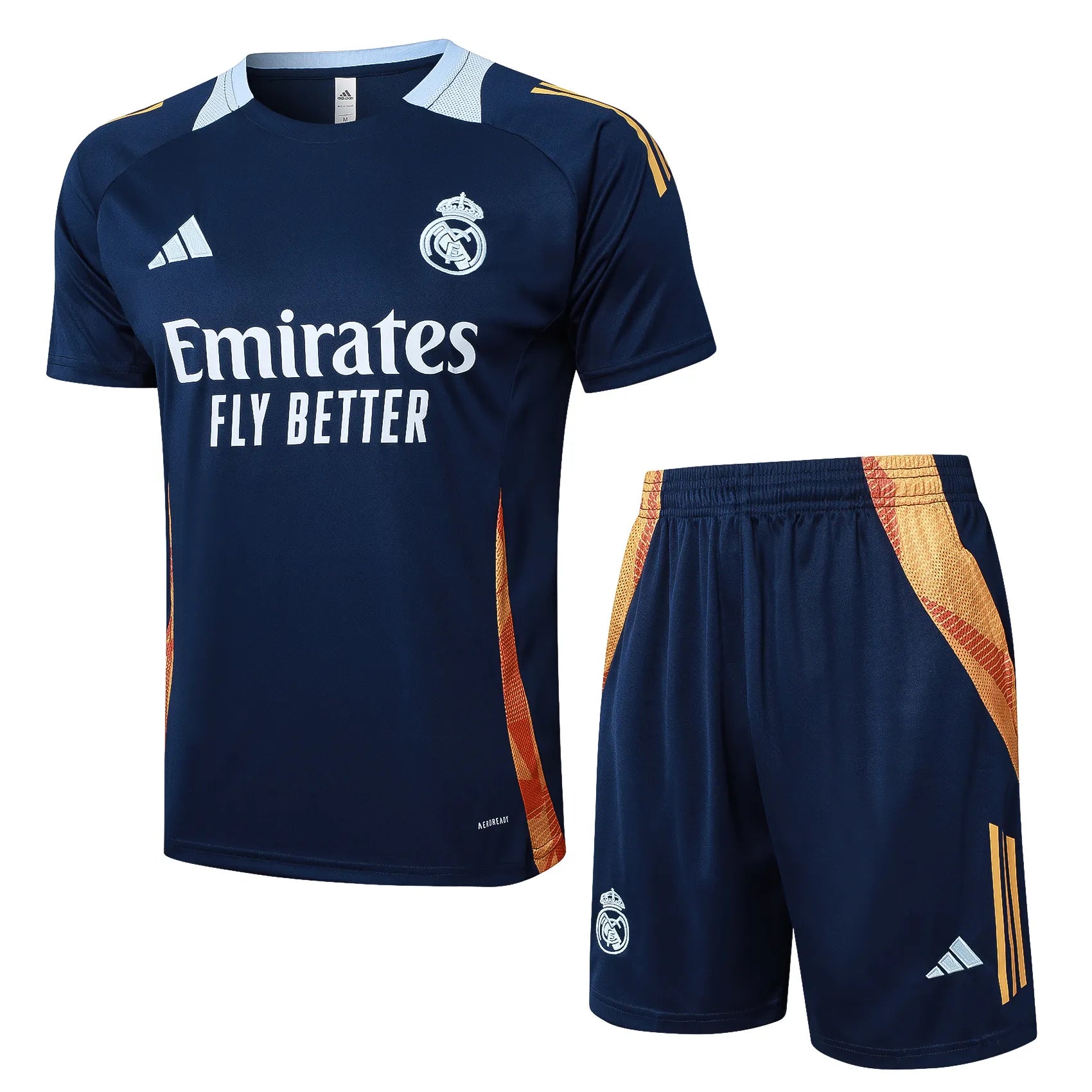 Conjunto Real Madrid Treino 24/25 Azul Escuro