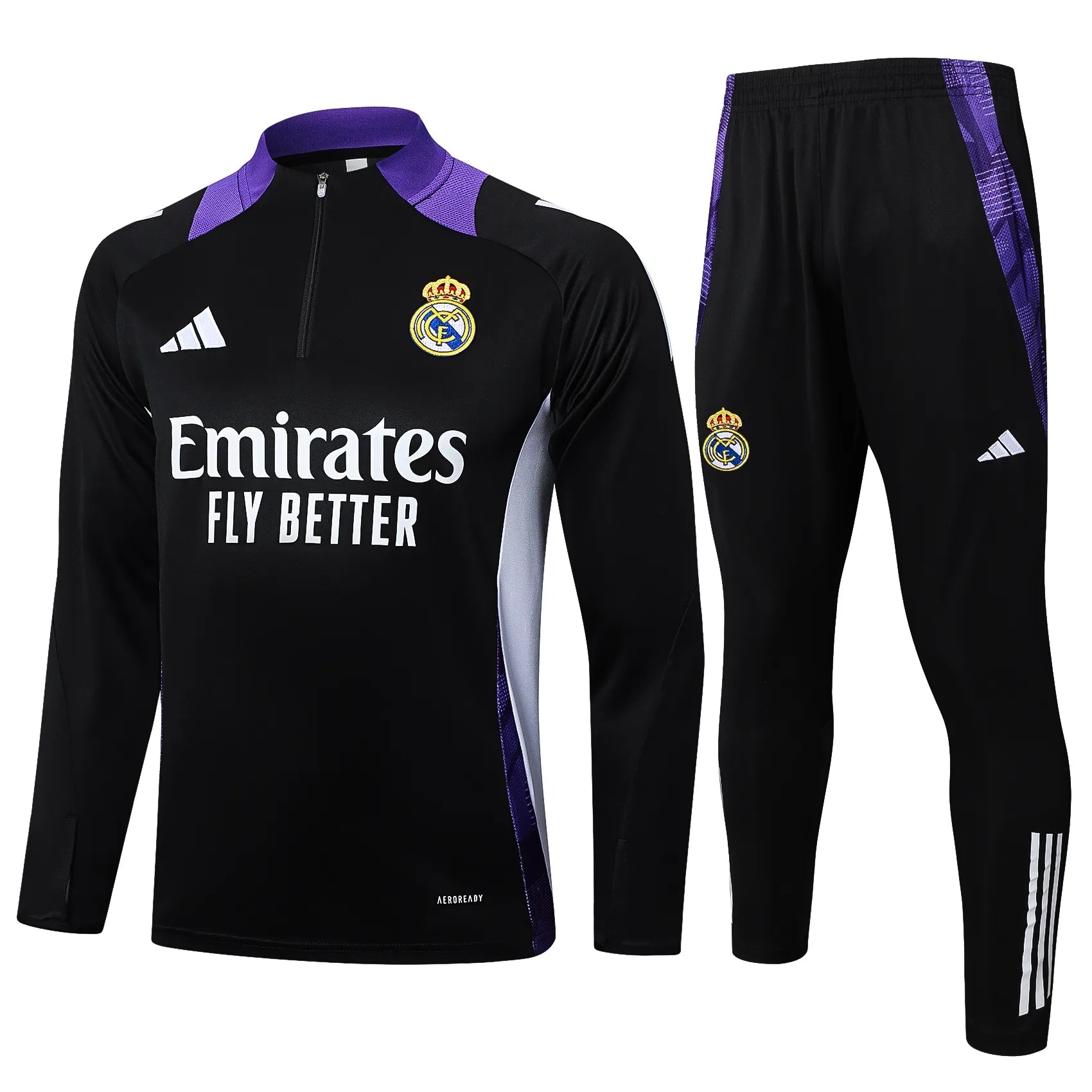Conjunto Agasalho Treino Real Madrid 24/25