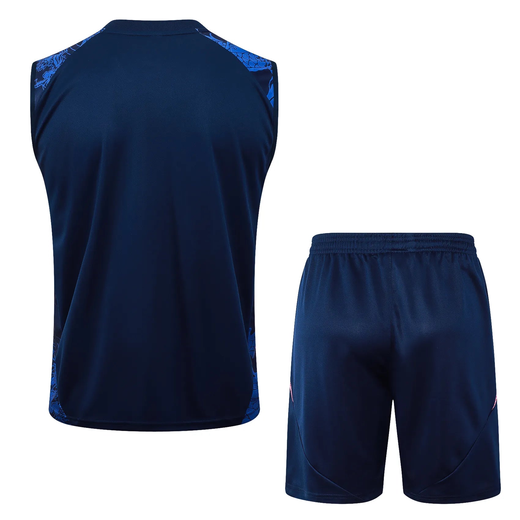 Conjunto Real Madrid Treino Regata 24/25 Azul Dragão