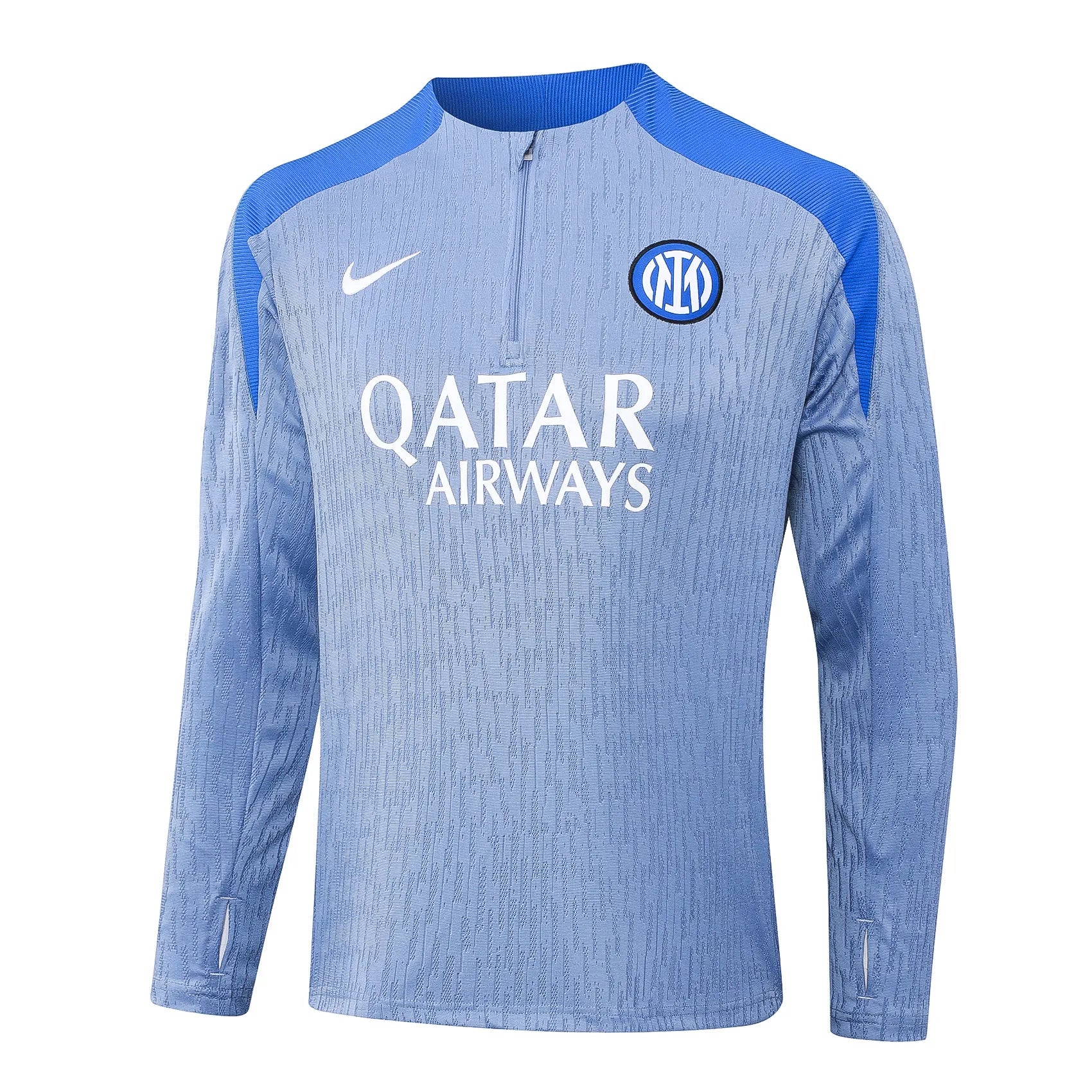 Conjunto Agasalho Treino Inter de Milão 24/25 Azul