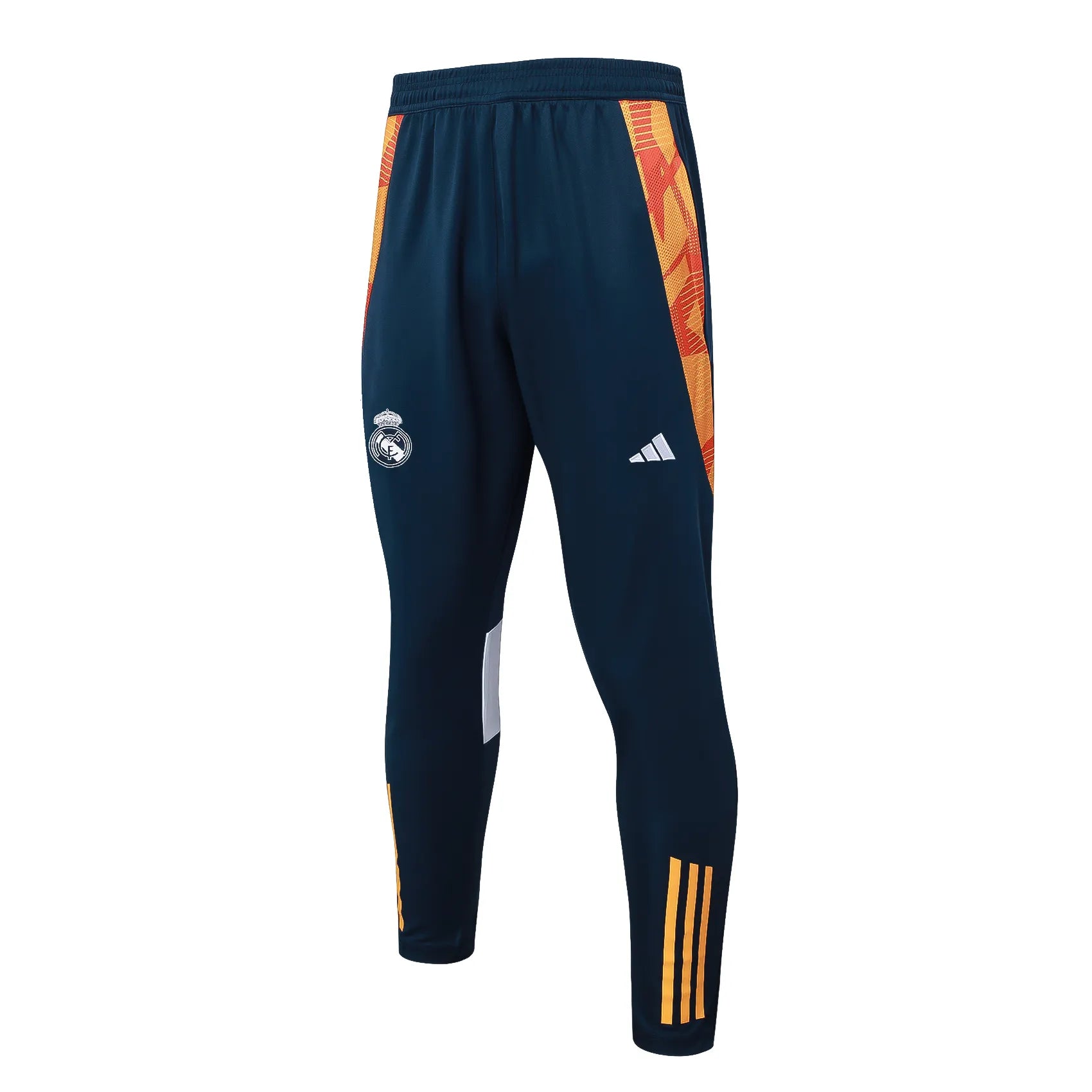 Conjunto Agasalho Treino Real Madrid 24/25 Branco e Azul