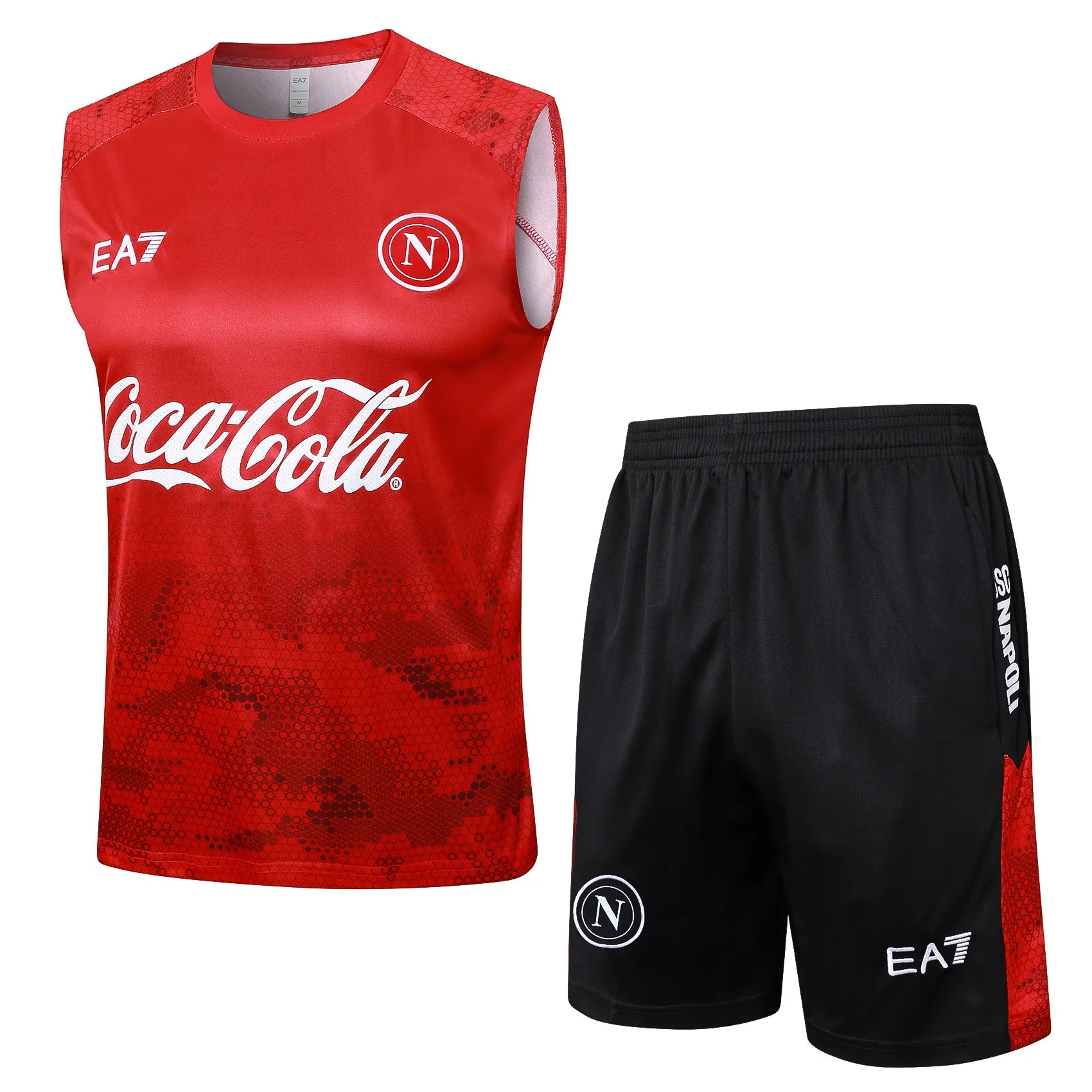Conjunto Napoli Treino Regata 24/25 Vermelho