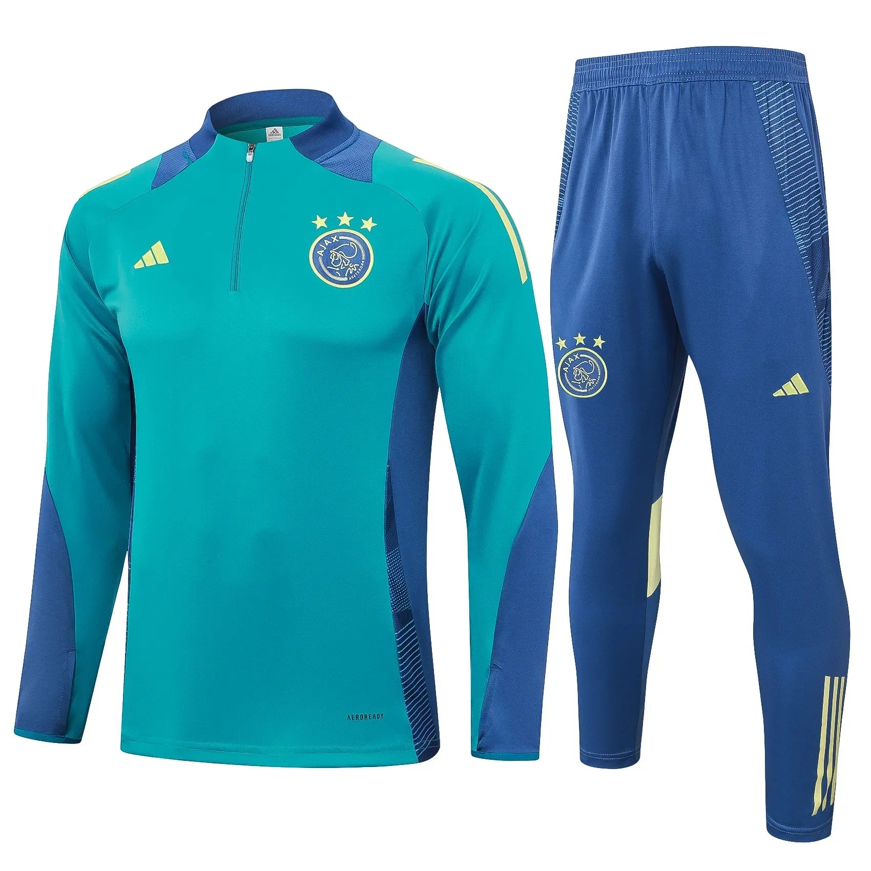 Conjunto Agasalho Treino Ajax 24/25 Azul
