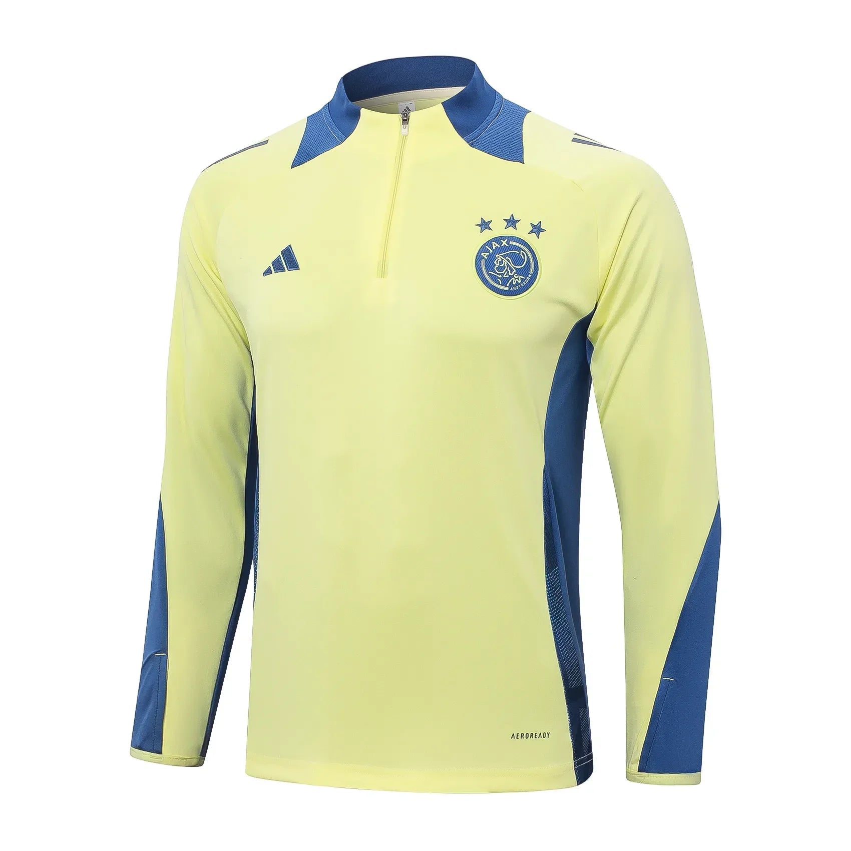 Conjunto Agasalho Treino Ajax 24/25 Amarelo