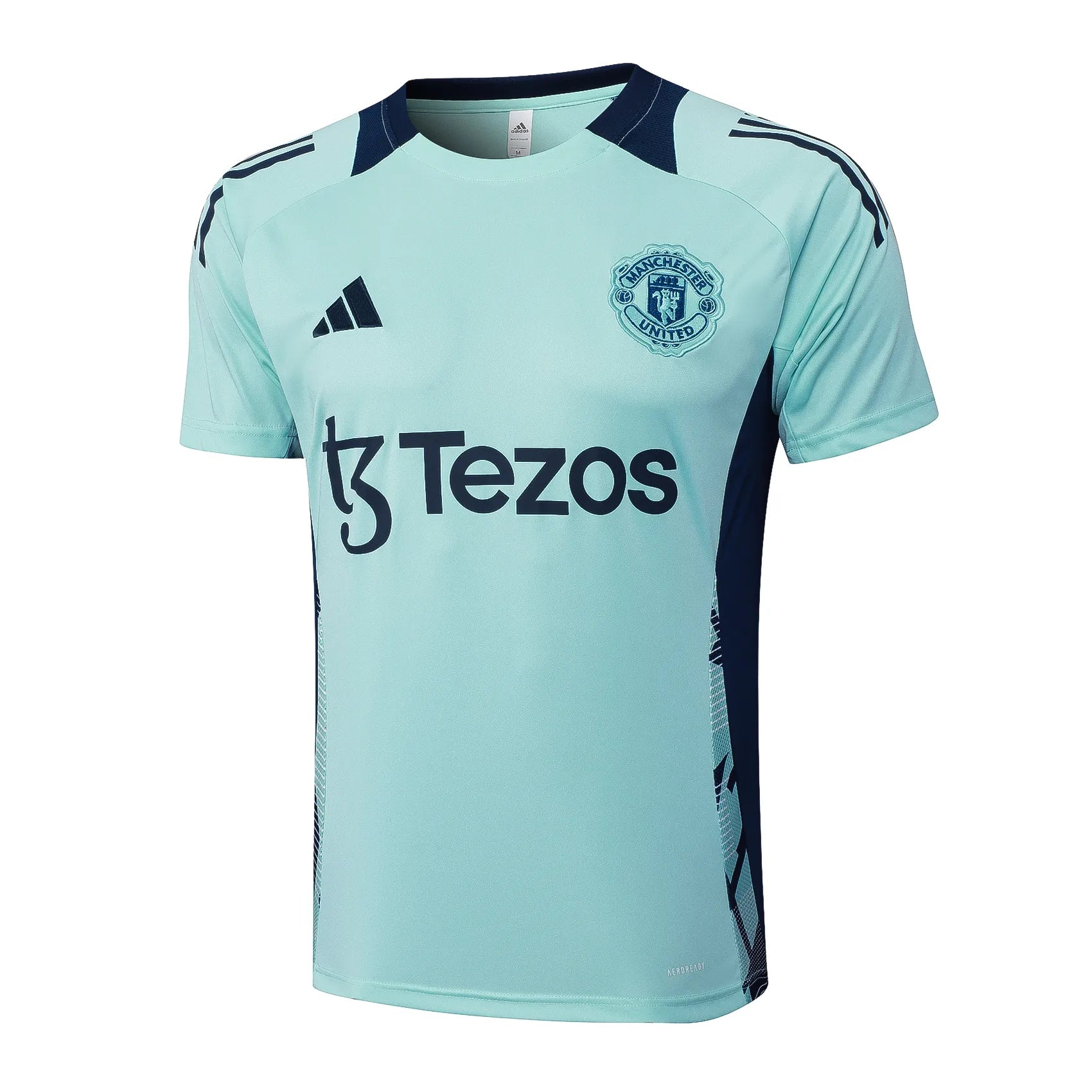 Conjunto Manchester United Treino 24/25 Azul Turquesa
