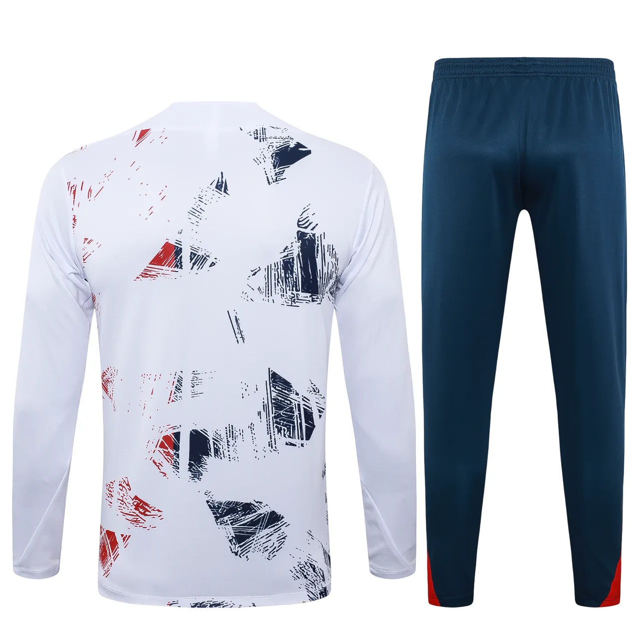 Conjunto Agasalho Treino PSG 24/25 Branco