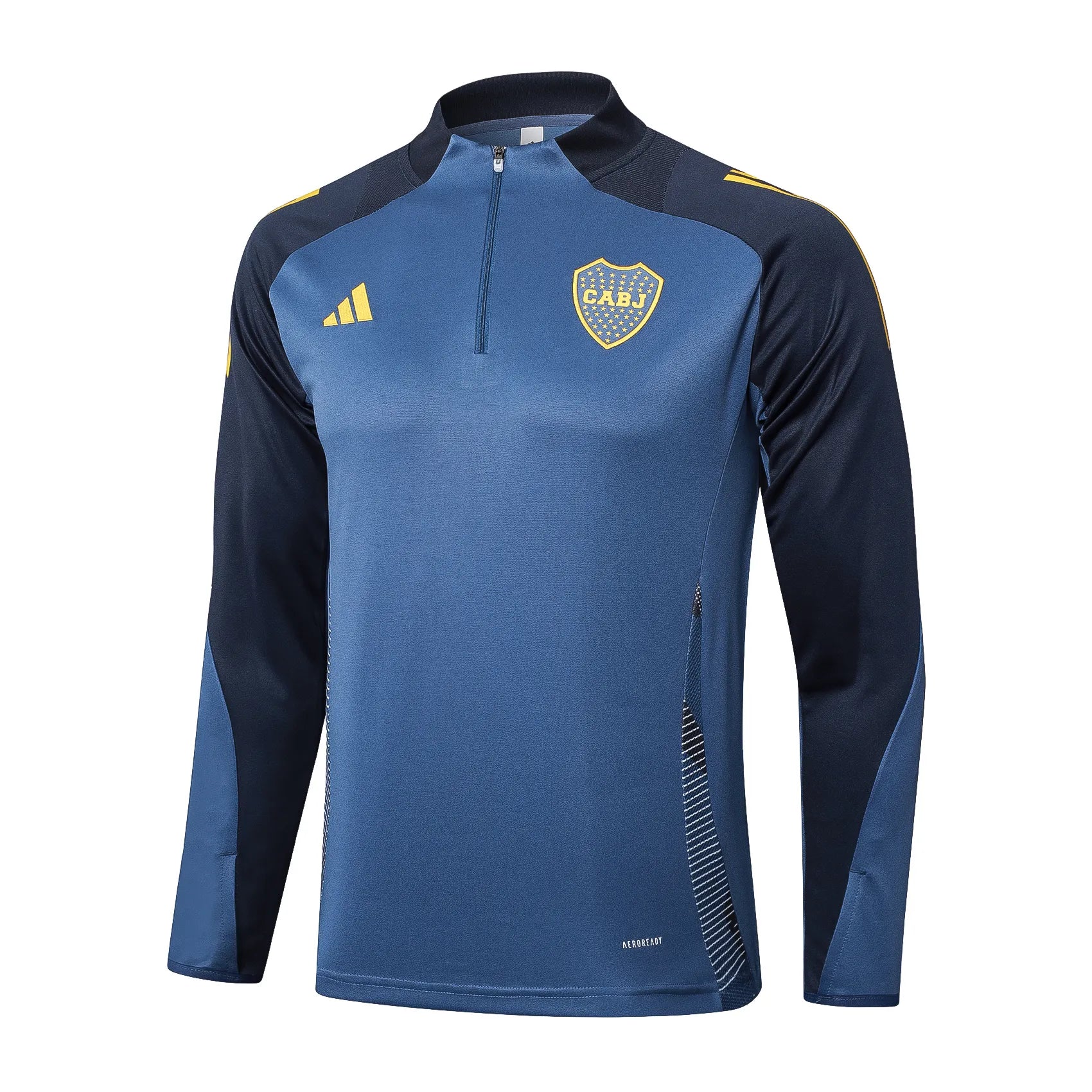 Conjunto Agasalho Treino Boca Juniors 24/25 Azul Escuro