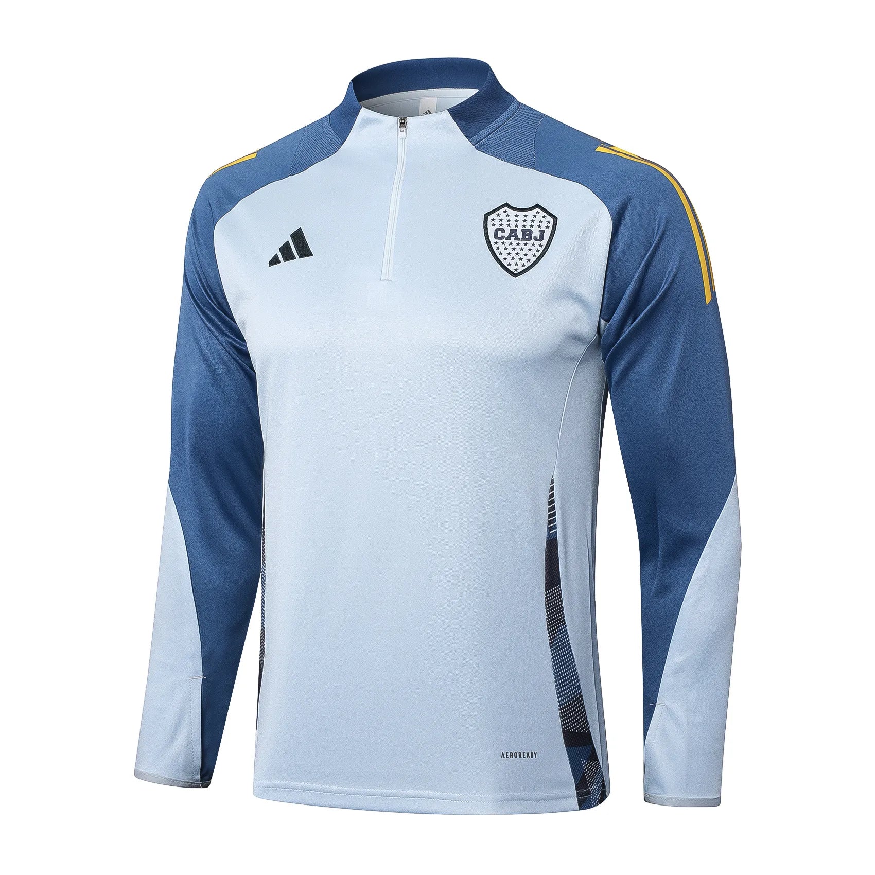 Conjunto Agasalho Treino Boca Juniors 24/25 Azul Claro