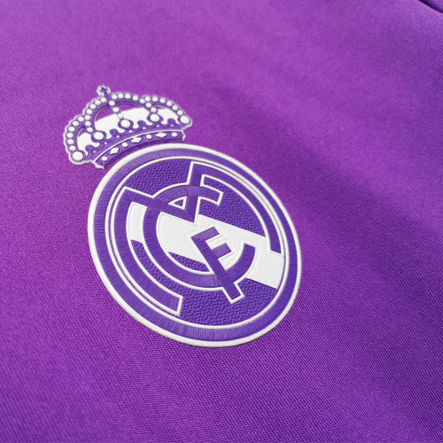 Camisa Retrô Manga Longa Real Madrid II 2016/2017