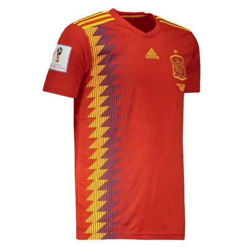 Camisa Retrô Espanha I 2018 Torcedor Adidas