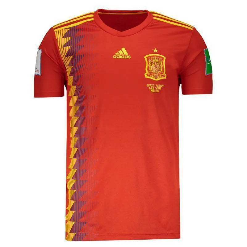 Camisa Retrô Espanha I 2018 Torcedor Adidas