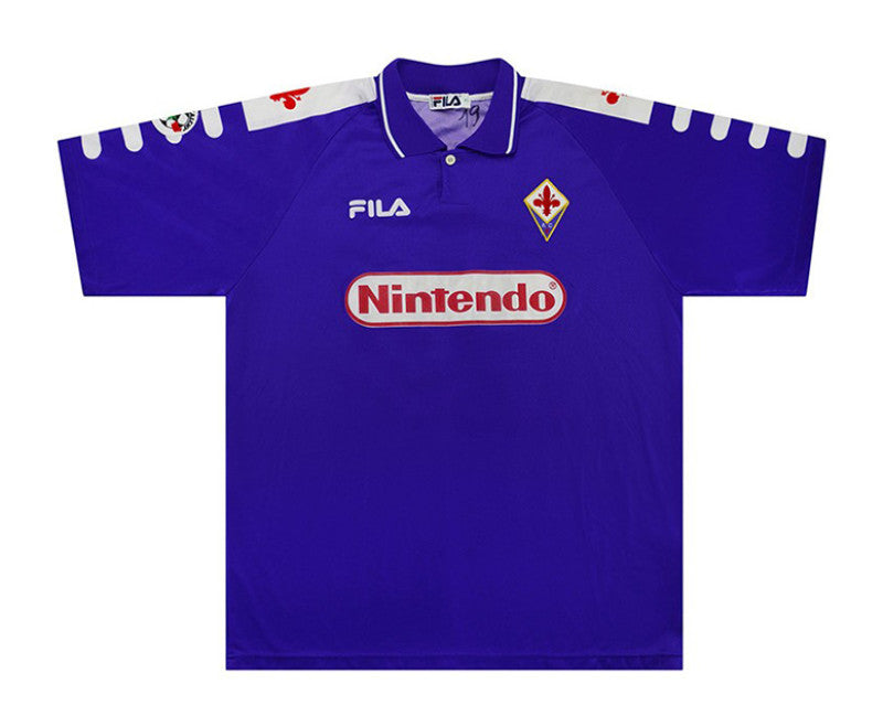 Camisa Retrô Fiorentina I 1998/99 Nintendo