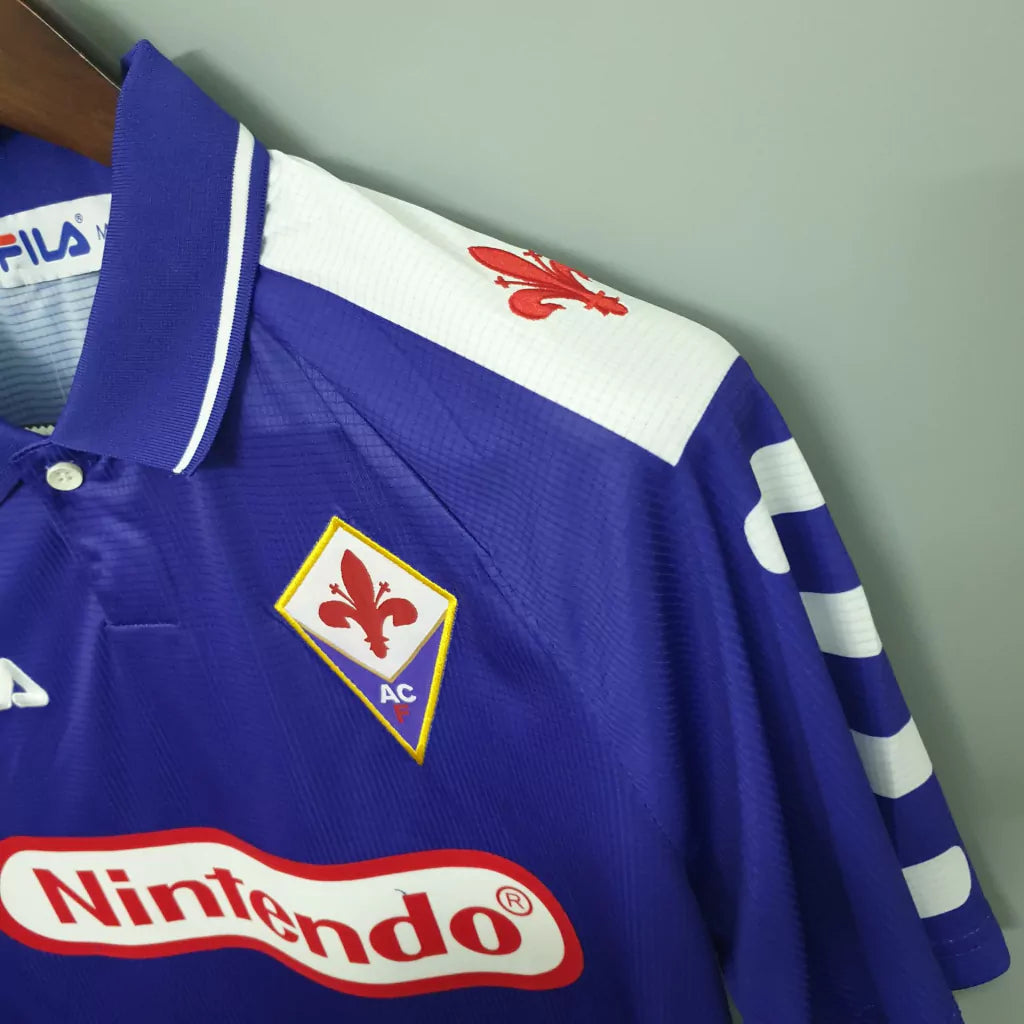 Camisa Retrô Fiorentina I 1998/99 Nintendo