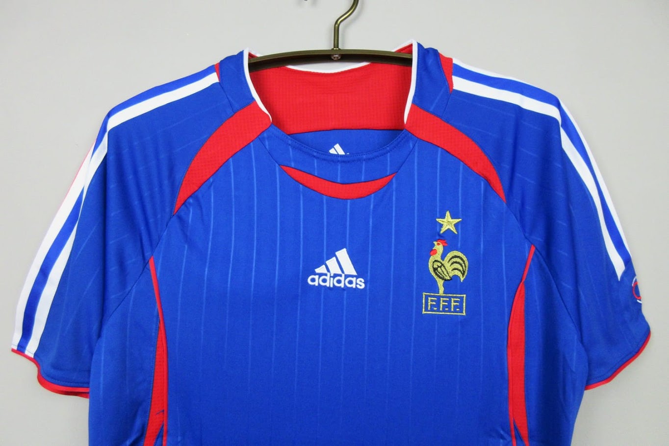 Camisa Retrô França I 2006 Adidas