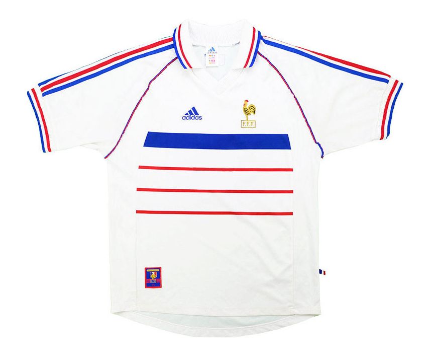 Camisa Retrô França II 1998 Adidas