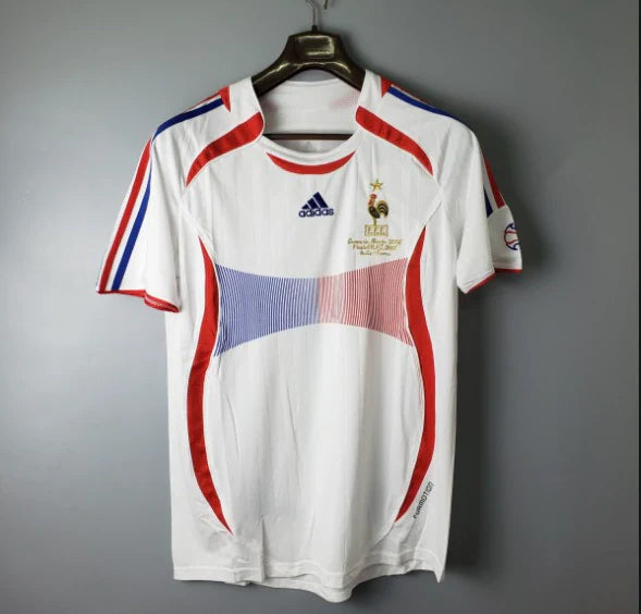Camisa Retrô França II 2006 Adidas