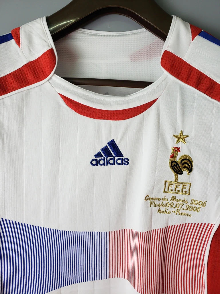 Camisa Retrô França II 2006 Adidas