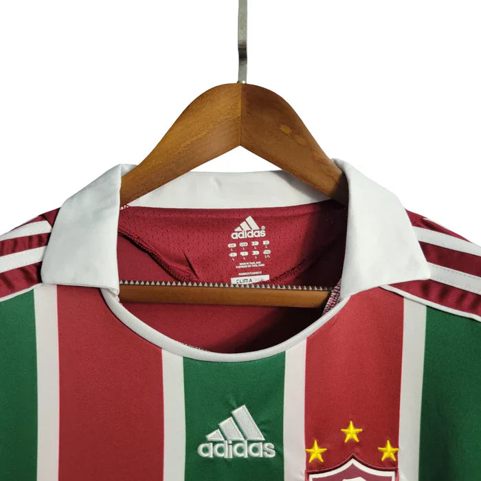 Camisa Fluminense I 2008/2009 Retrô Vinho e Verde