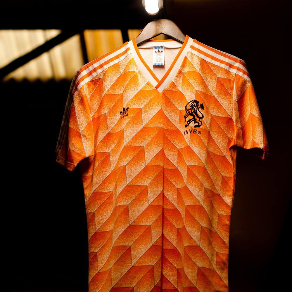 Camisa Retrô Holanda I 1988 Adidas