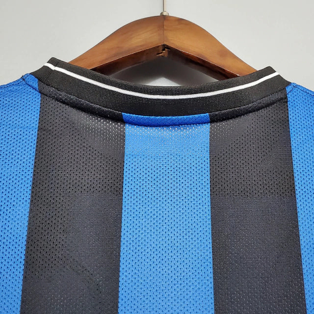 Camisa Retrô Inter de Milão I 2009/2010 Nike Azul e Preto