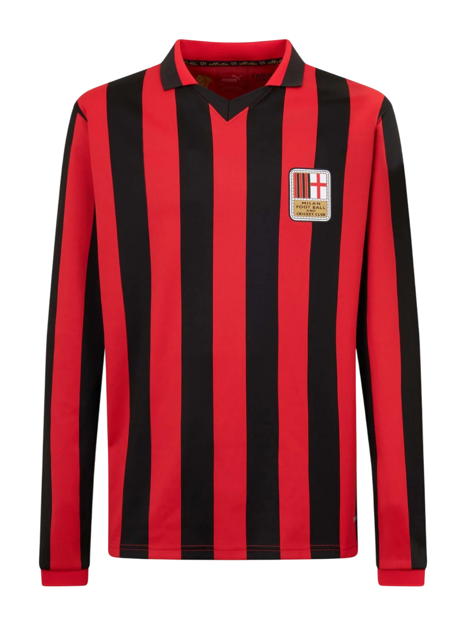 Camis Manga Longa Milan Edição Especial 125 anos 24/25