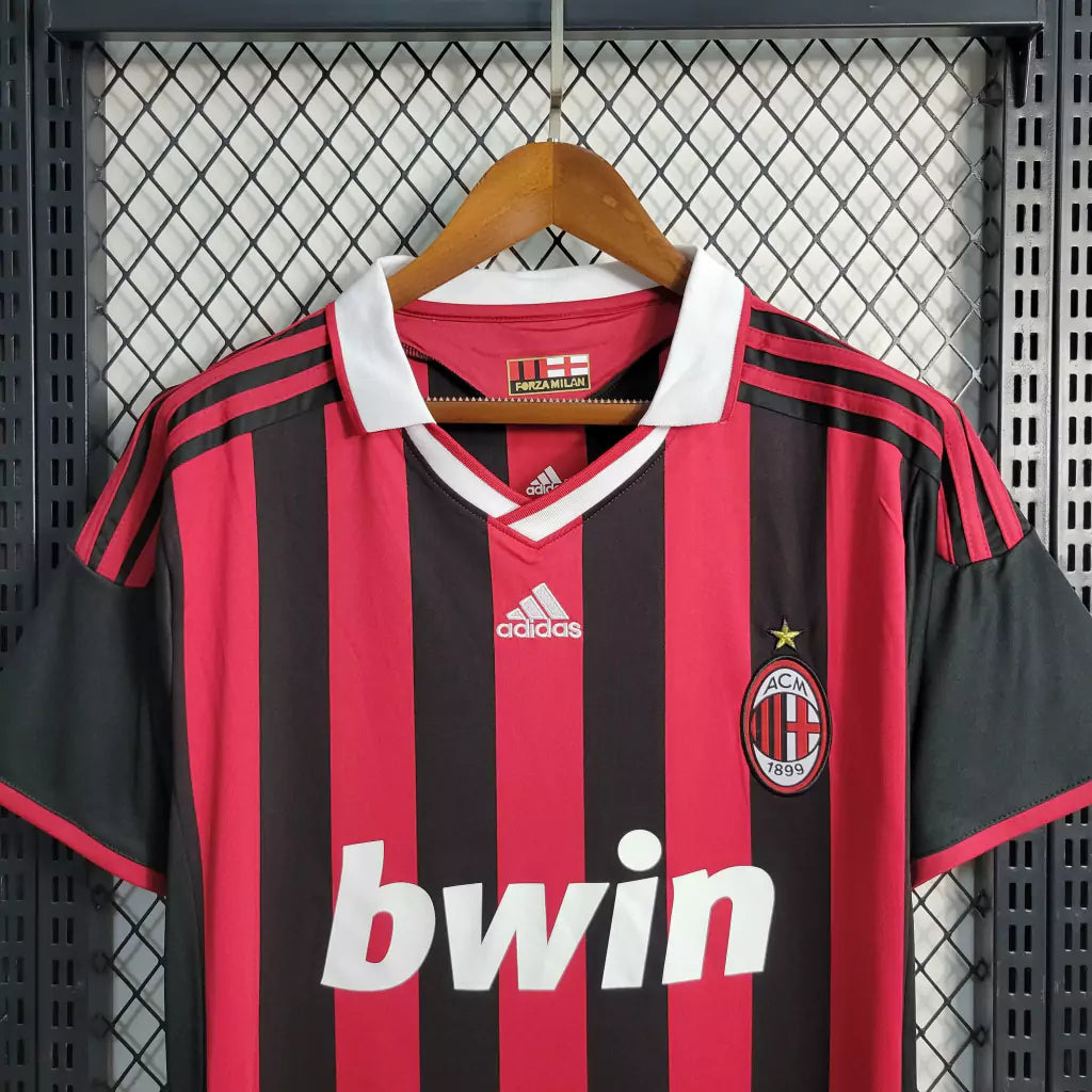 Camisa Retrô Milan I 2009/10 Torcedor Adidas Masculina