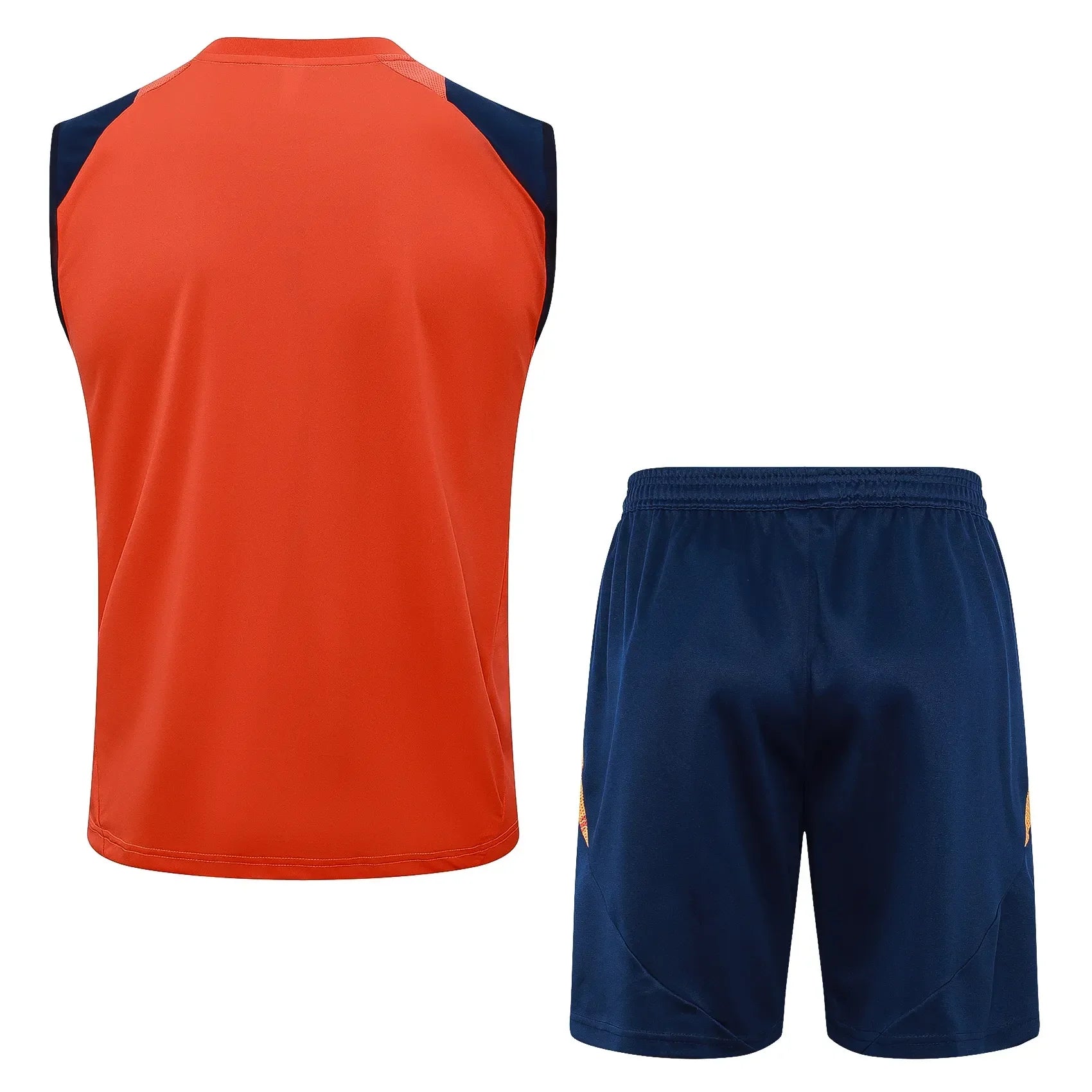 Conjunto Manchester United Treino Regata 24/25 Laranja