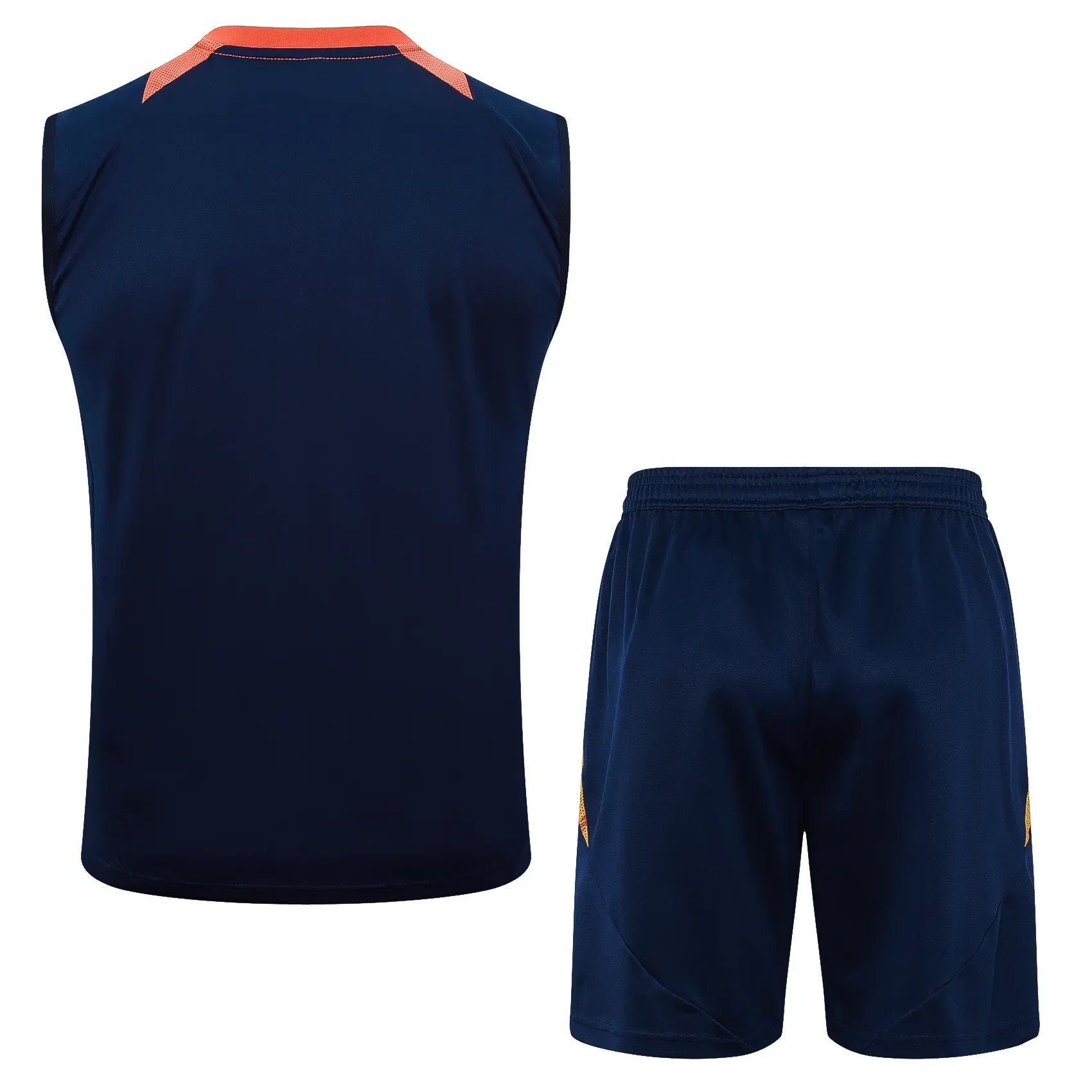 Conjunto Manchester United Treino Regata 24/25 Azul Escuro