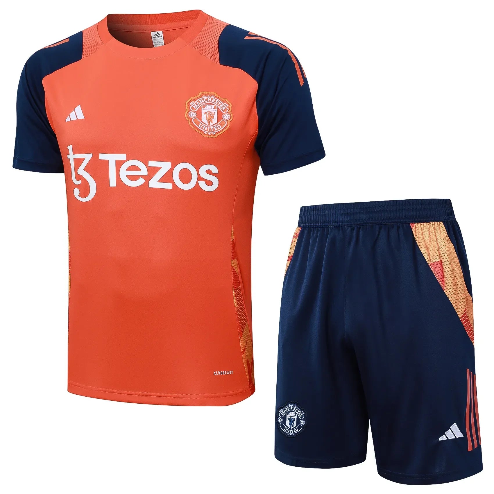 Conjunto Manchester United Treino 24/25 Laranja