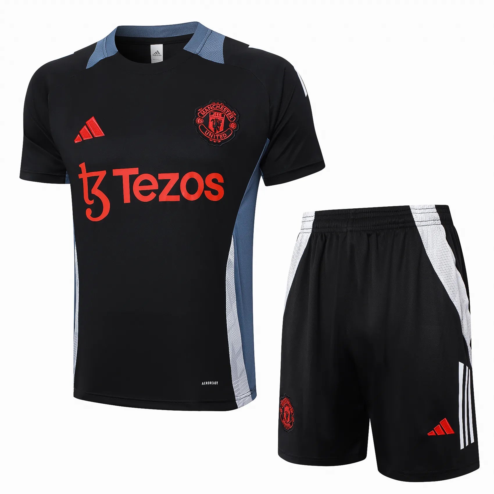 Conjunto Manchester United Treino 24/25 Preto