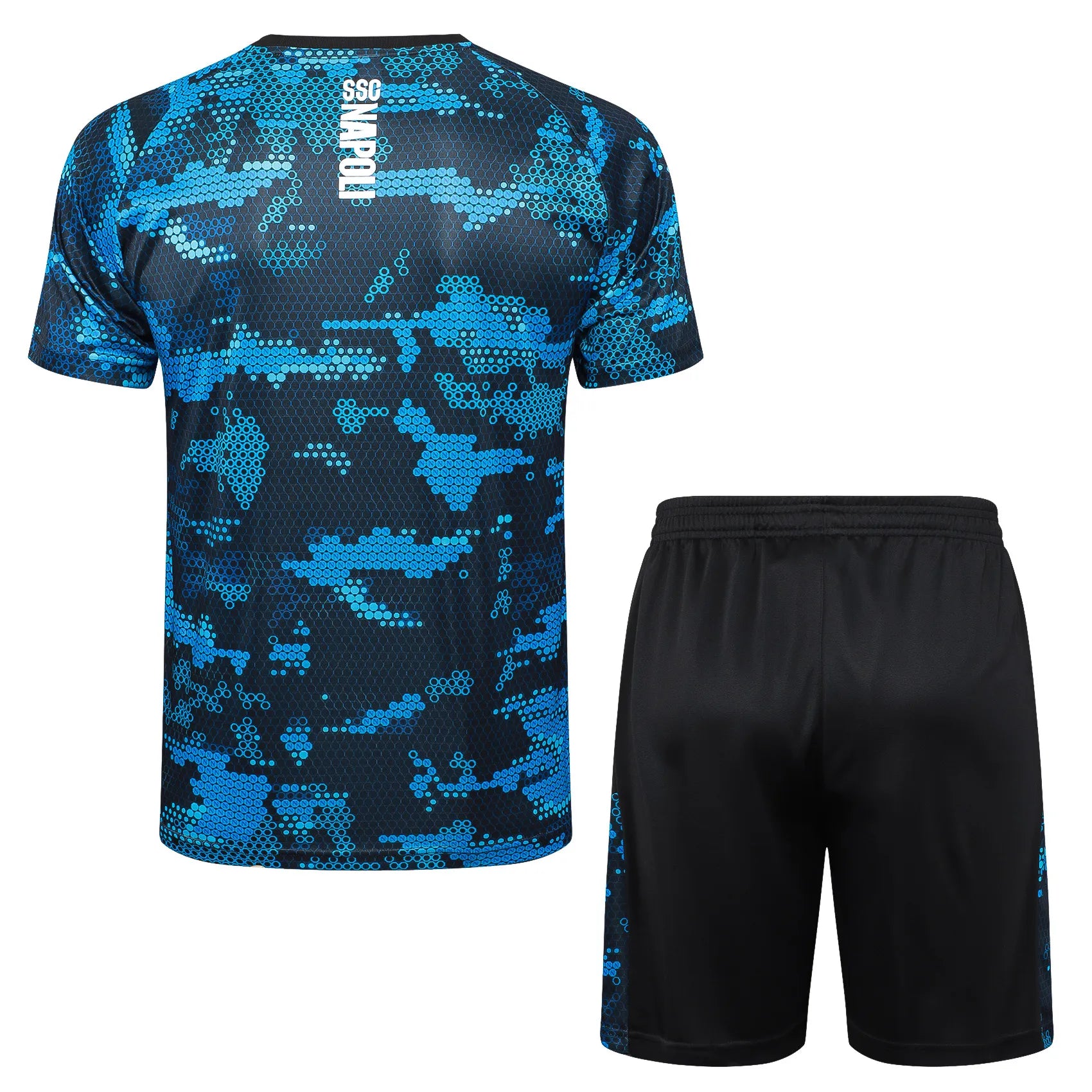Conjunto Napoli Treino 24/25 Azul e Preto