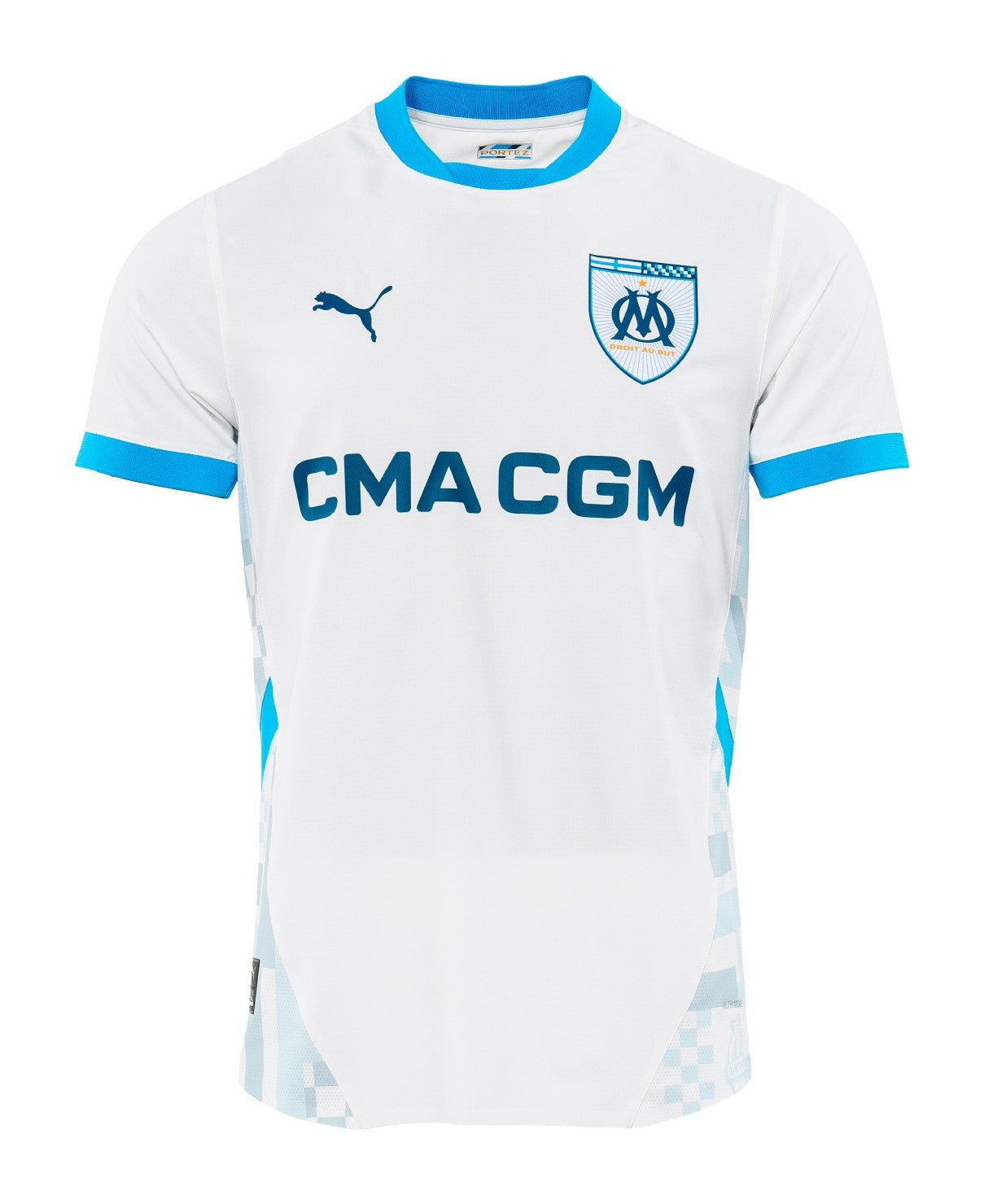 Camisa Olympique de Marseille I 24/25 Torcedor Puma Maculina