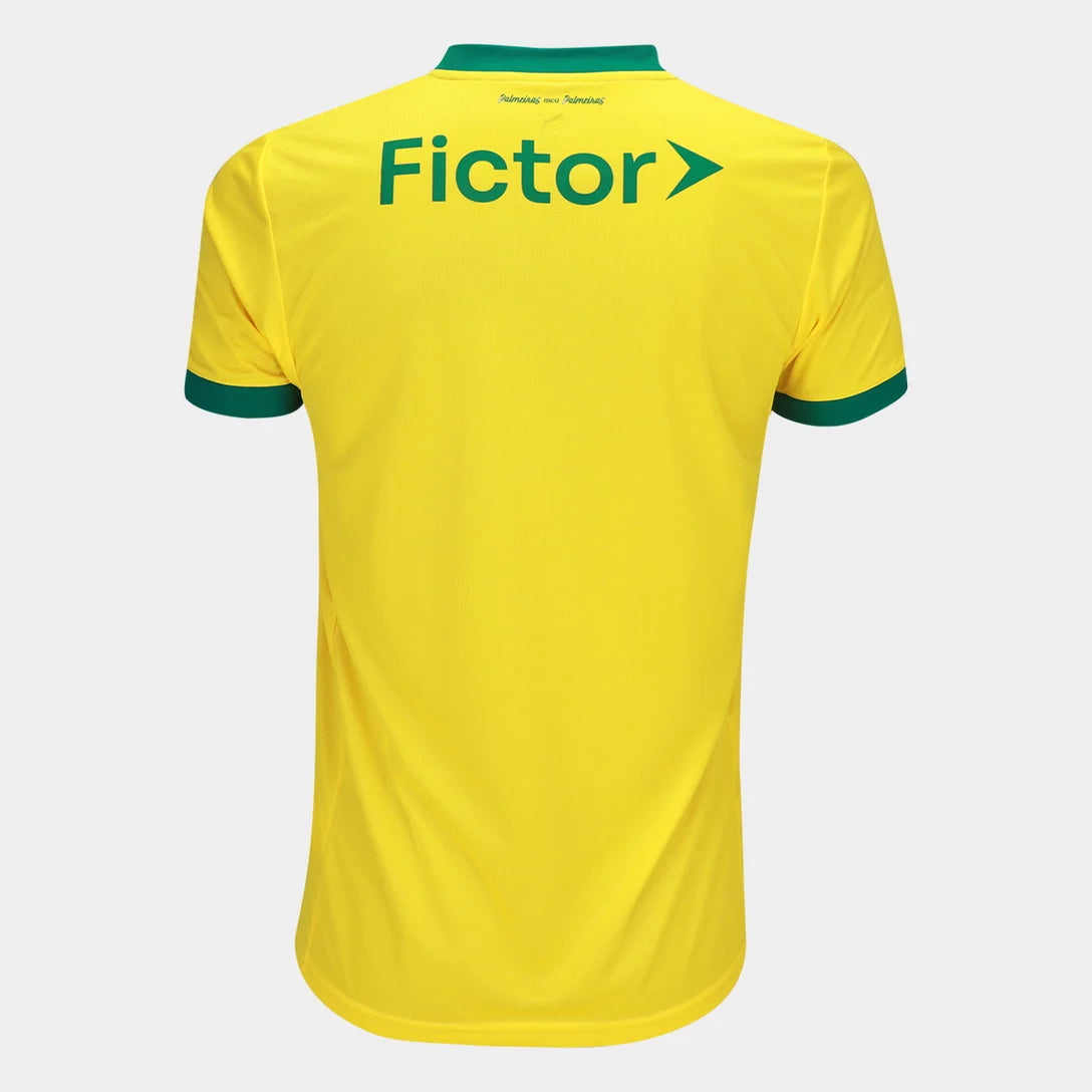 Camisa Palmeiras III 25/26 Torcedor Masculina Amarelo