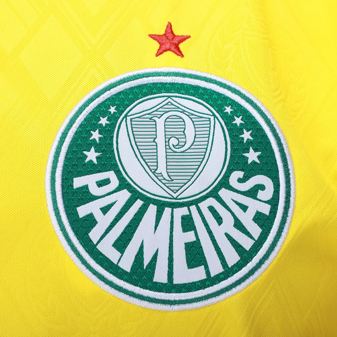 Camisa Palmeiras III 25/26 Torcedor Masculina Amarelo