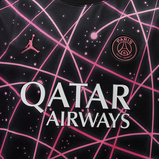 Camisa PSG Pré-Jogo 25/26 Torcedor Nike Masculina Preto