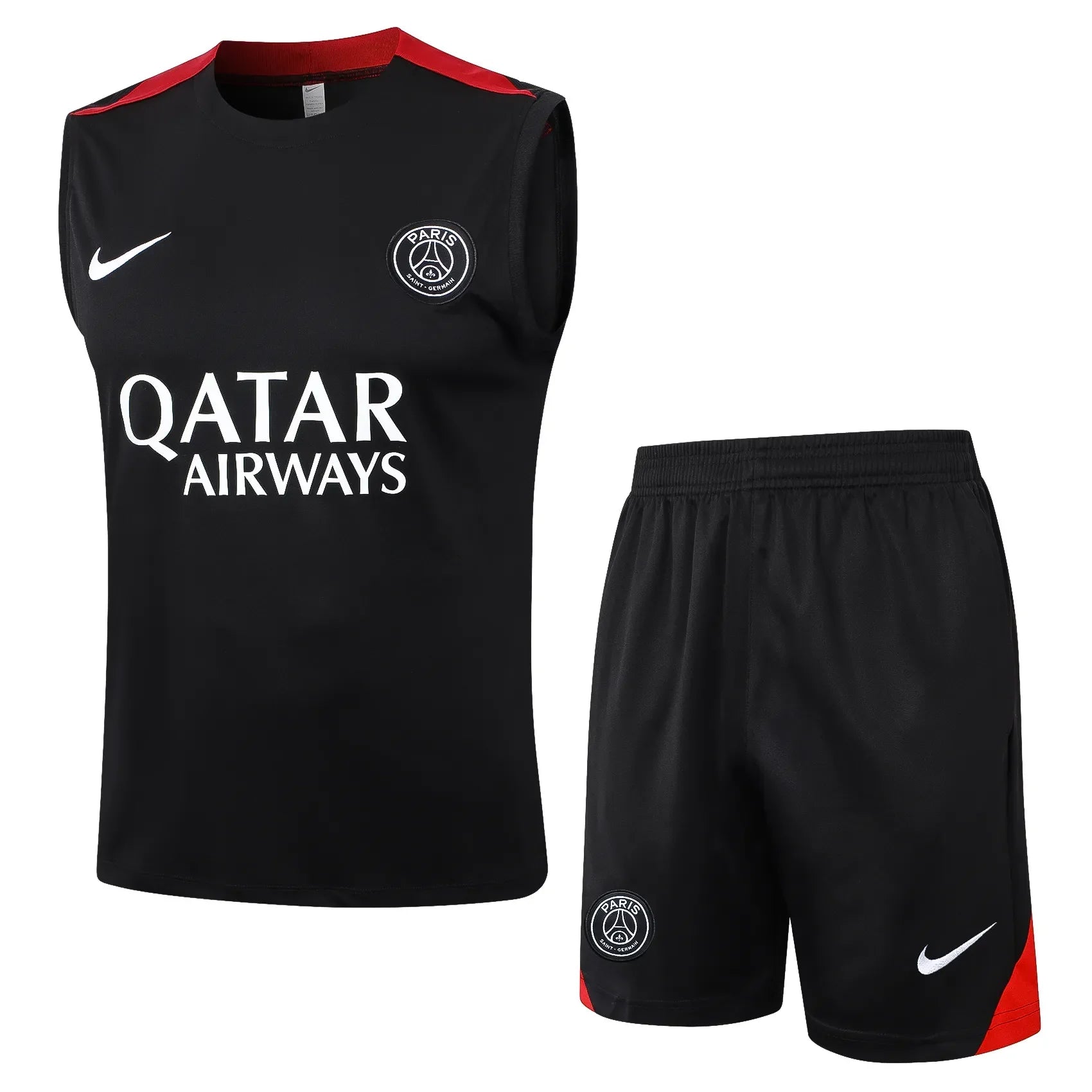 Conjunto PSG Treino Regata 24/25 Preto