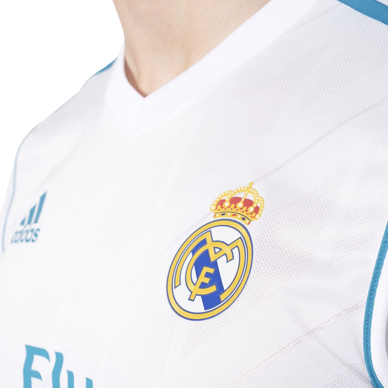 Camisa Retrô Real Madrid I 2017/18 Adidas