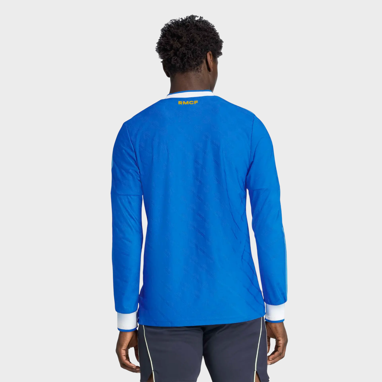 Camisa Manga Longa Real Madrid III 25/26 Torcedor adidas Masculina Azul