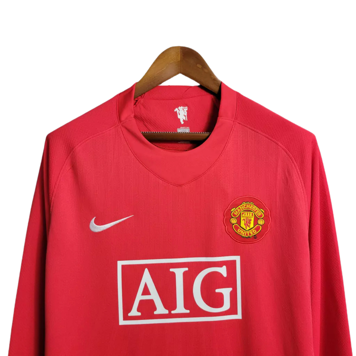 Camisa Retrô Manga Longa Manchester United I 2007/2008