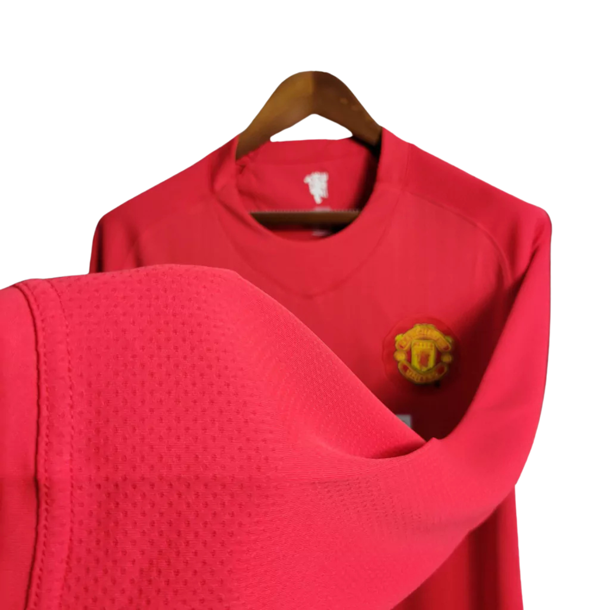 Camisa Retrô Manga Longa Manchester United I 2007/2008